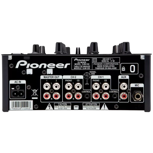Noleggio DJM PIONEER 350 - MIXER PER DJ - 2 CH + MIC, affitto DJM PIONEER 350 - MIXER PER DJ - 2 CH + MIC presso Black Star Service
