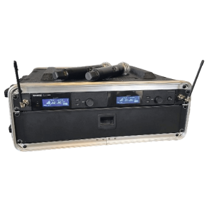 Noleggio Set 2 Microfoni Shure SLXD4D, Affitto Set 2 Microfoni Shure SLXD4D presso Black Star Service srl, Brescia, Milano, Bergamo