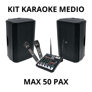 Noleggio Set Karaoke Medio - Max 50 Persone, Affitto Set Karaoke Medio - Max 50 Persone presso Black Star Service, Brescia