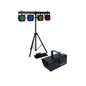 AFFITTO KIT FARI LED PAR CON MACCHINA DEL FUMO ZZIPP , NOLEGGIO KIT FARI LED PAR CON MACCHINA DEL FUMO ZZIPP presso Black Star Service Brescia