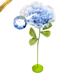 Noleggio e Affitto FIORE LUMINOSO - ARTIFICIALE - AZZURRO - 90cm presso Black Star Service srl Brescia, Bergamo, Milano, Cremona, Mantova, Lago d'Iseo