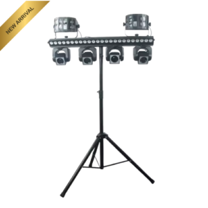 Noleggio e Affitto T-BAR PRO: 4 TESTA MOBILE RGBW - DERBY LED presso Black Star Service srl Brescia, Milano, Bergamo, Milano