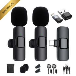 Noleggio e Affitto MICROFONO LAVALIER WIRELESS - IUMAKEVP K6 presso Black Star Service srl Brescia, Milano, Bergamo, Milano