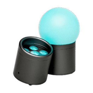 BUBBLE PAR DA PAVIMENTO 6x18W RGBWA+UV - NERA
