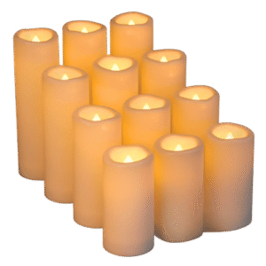 CANDELE LED SET DA 12- REMOTE CONTROL - IMPERMEABILE