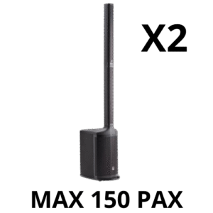 SISTEMA AUDIO VERTICALE - MOJO 2000 LIVE - ALL IN ONE - MAX 150 PERSONE