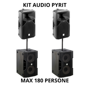 AUDIO KIT PYRIT 180 PERSONE