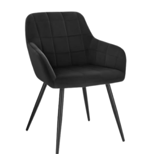 POLTRONCINA IN VELLUTO NERO