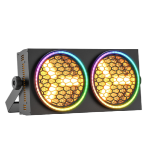 2 EYES RETRO BLINDER - 200W - LED RGB