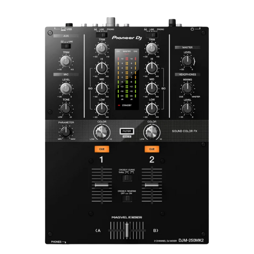 Pioneer DJM-250MK2 - Mixer DJ 2 Canali