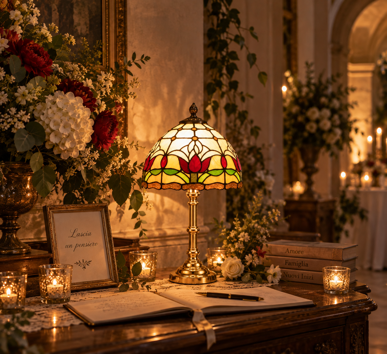 Lampada da Tavolo Tiffany - Un tocco rétro sulla tua tavola