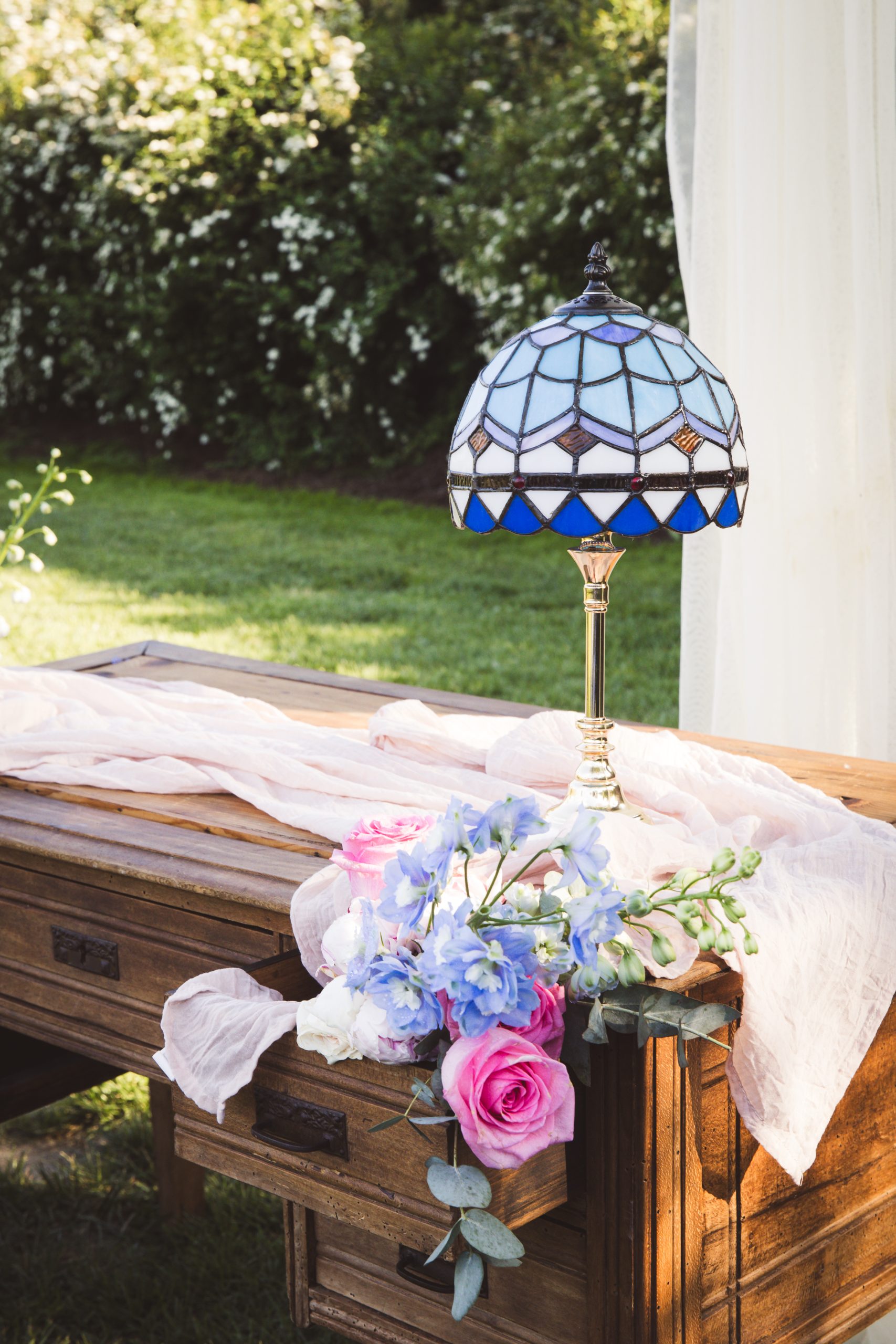 Lampada da Tavolo Tiffany – The Moon - immagine 2